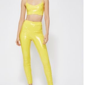 Yellow two piece set